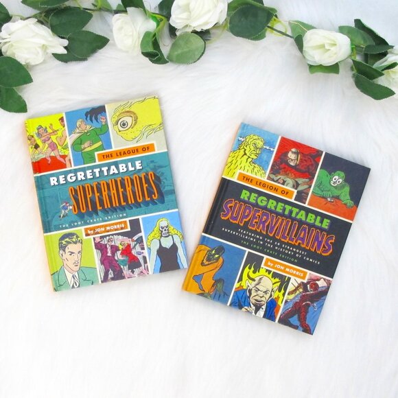 Set of 2 The League of Regrettable Superheroes LEGION OF REGRETTABLE SUPERVILLAN - Picture 1 of 4